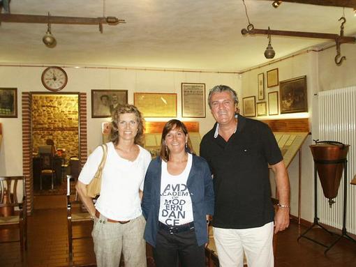 Mr. Vergani and wife from Zürich (Switzerland) visit